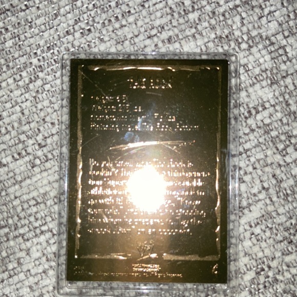 The Rock 1999 Danbury Mint WWF/WWE 22kt Gold Card - Picture 2 of 3